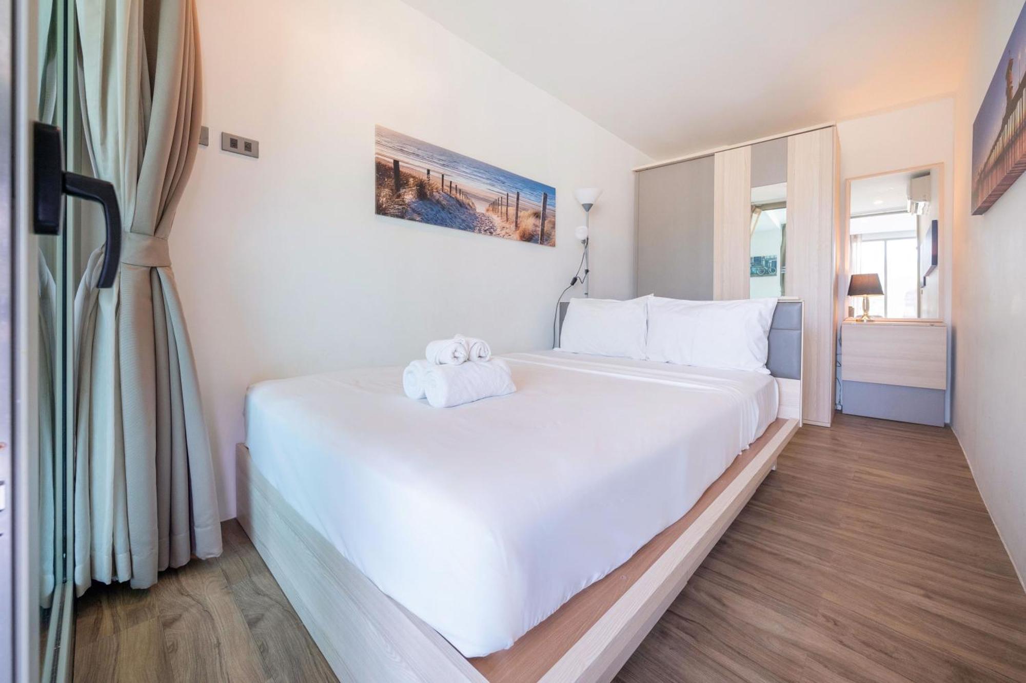 Sea View 2Br Apartment Oceana C35, Just 5 Min Walk To 卡马拉海滩 外观 照片
