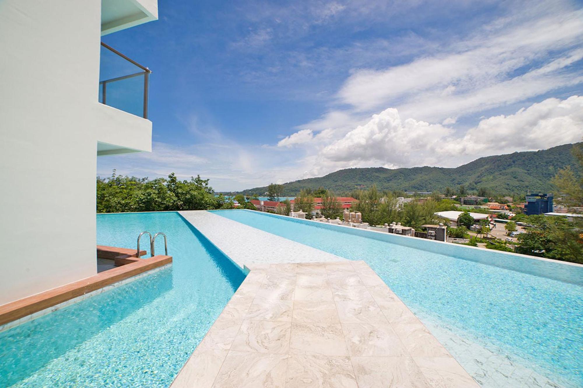 Sea View 2Br Apartment Oceana C35, Just 5 Min Walk To 卡马拉海滩 外观 照片
