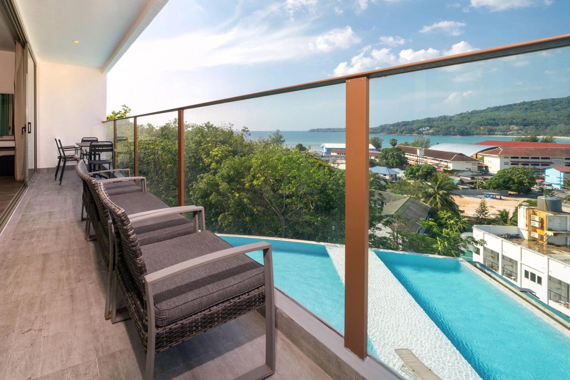 Sea View 2Br Apartment Oceana C35, Just 5 Min Walk To 卡马拉海滩 外观 照片