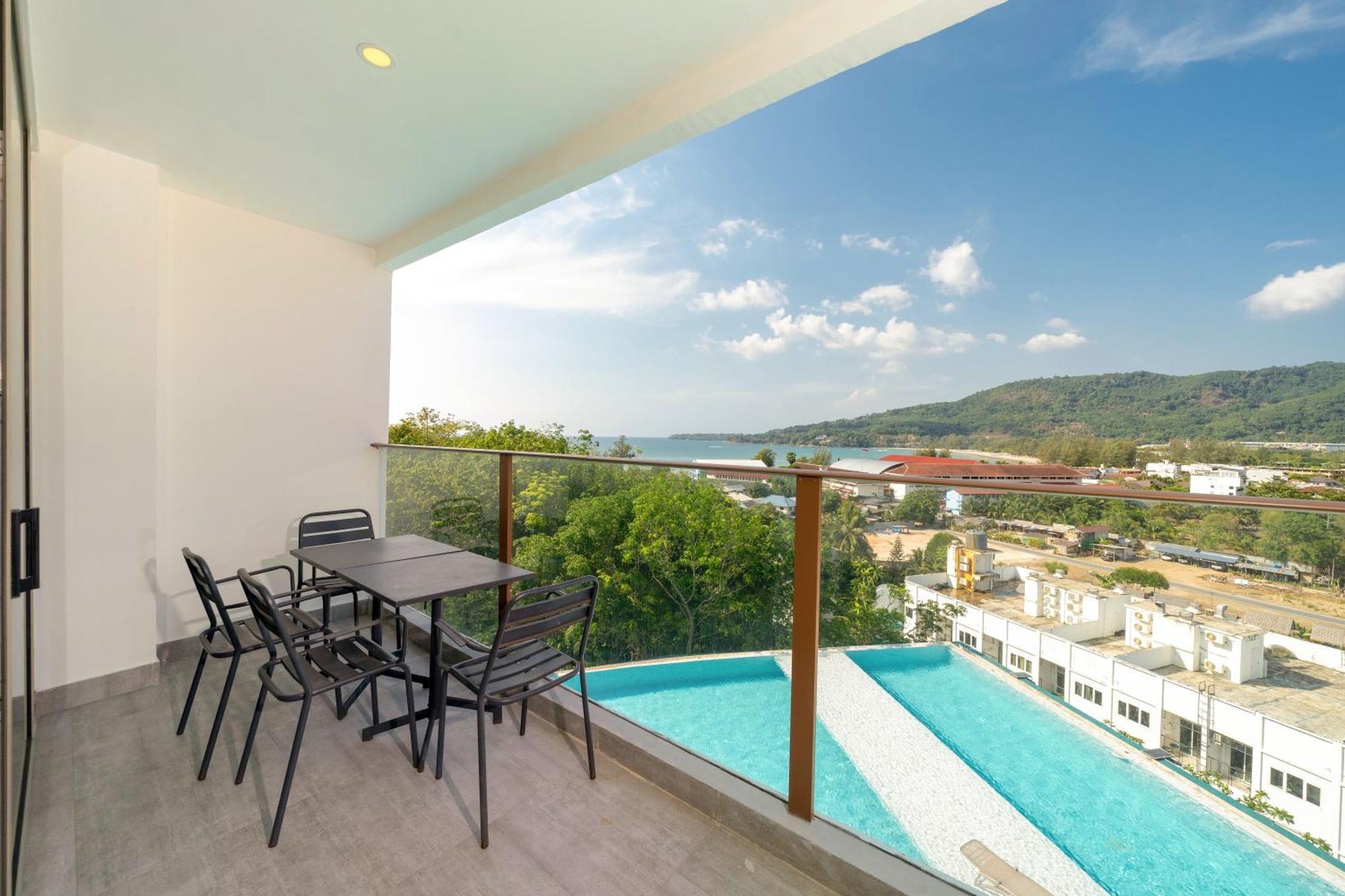 Sea View 2Br Apartment Oceana C35, Just 5 Min Walk To 卡马拉海滩 外观 照片