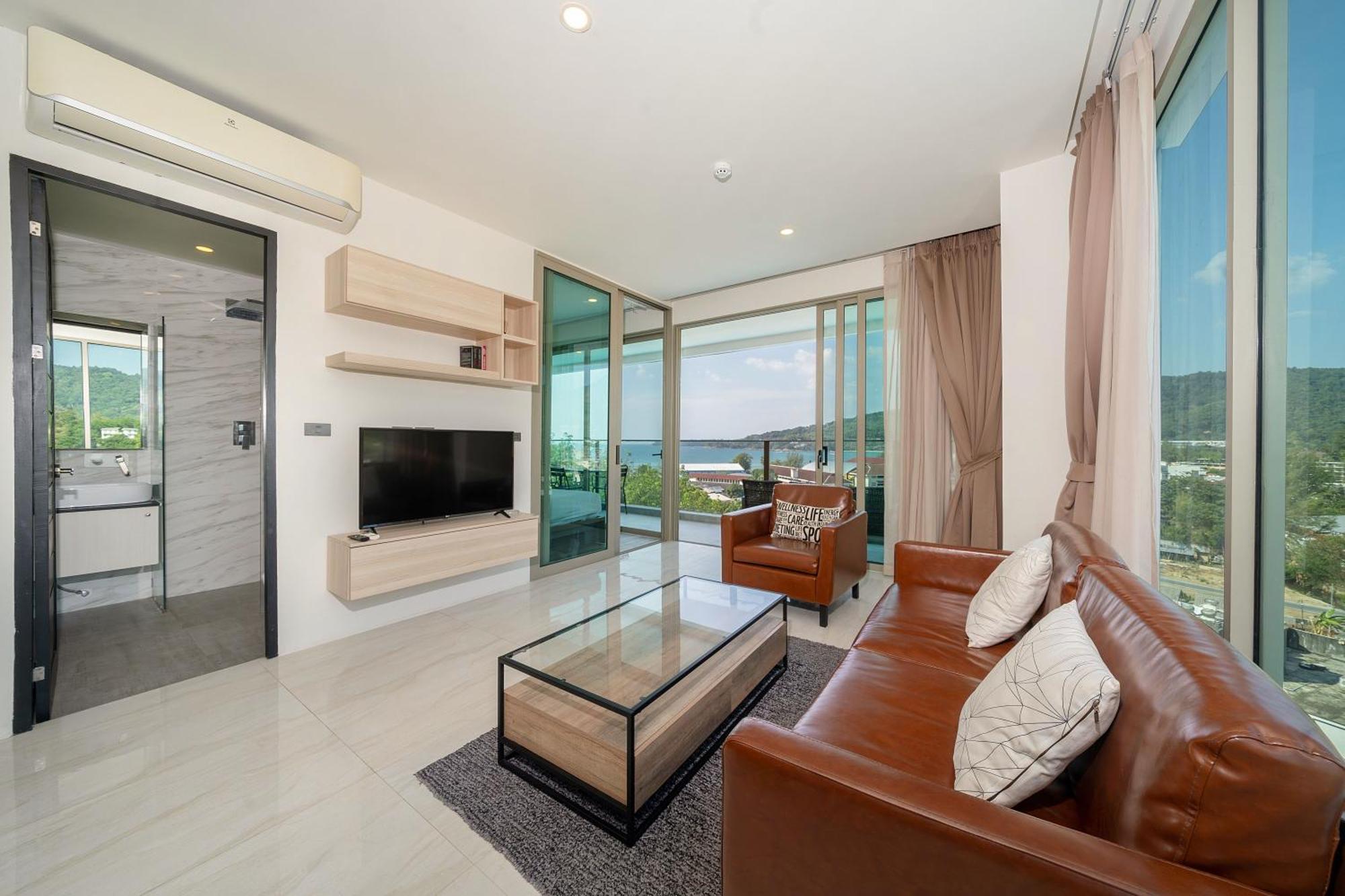 Sea View 2Br Apartment Oceana C35, Just 5 Min Walk To 卡马拉海滩 外观 照片