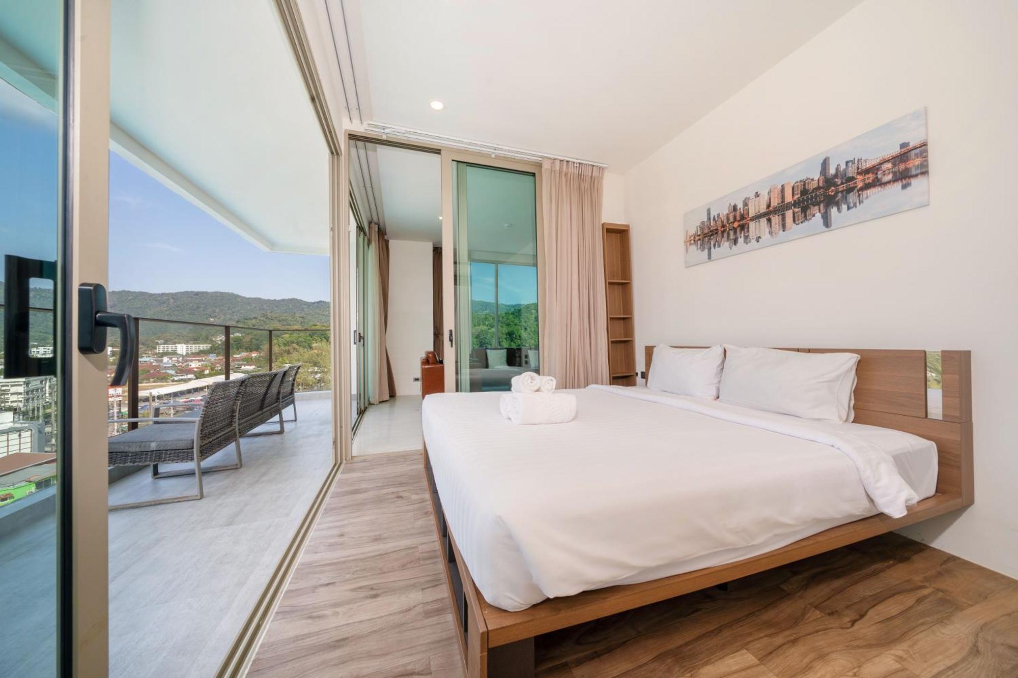Sea View 2Br Apartment Oceana C35, Just 5 Min Walk To 卡马拉海滩 外观 照片