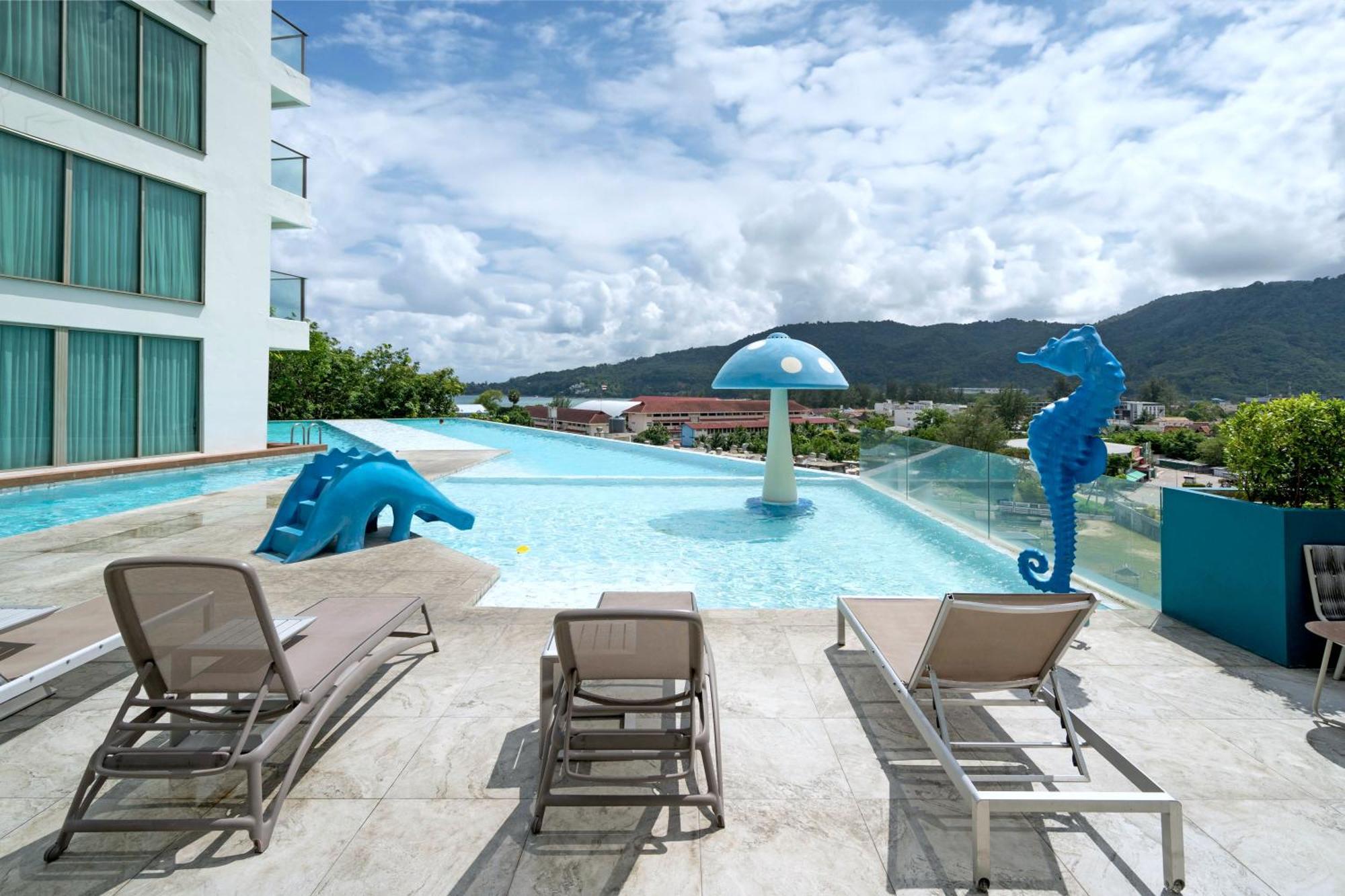 Sea View 2Br Apartment Oceana C35, Just 5 Min Walk To 卡马拉海滩 外观 照片