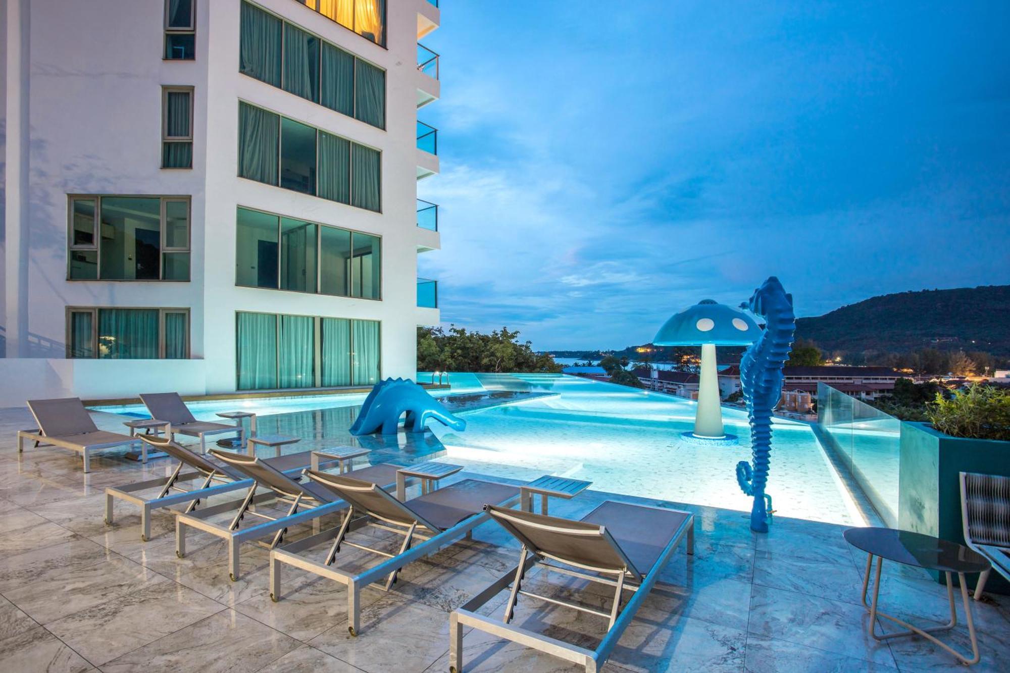 Sea View 2Br Apartment Oceana C35, Just 5 Min Walk To 卡马拉海滩 外观 照片